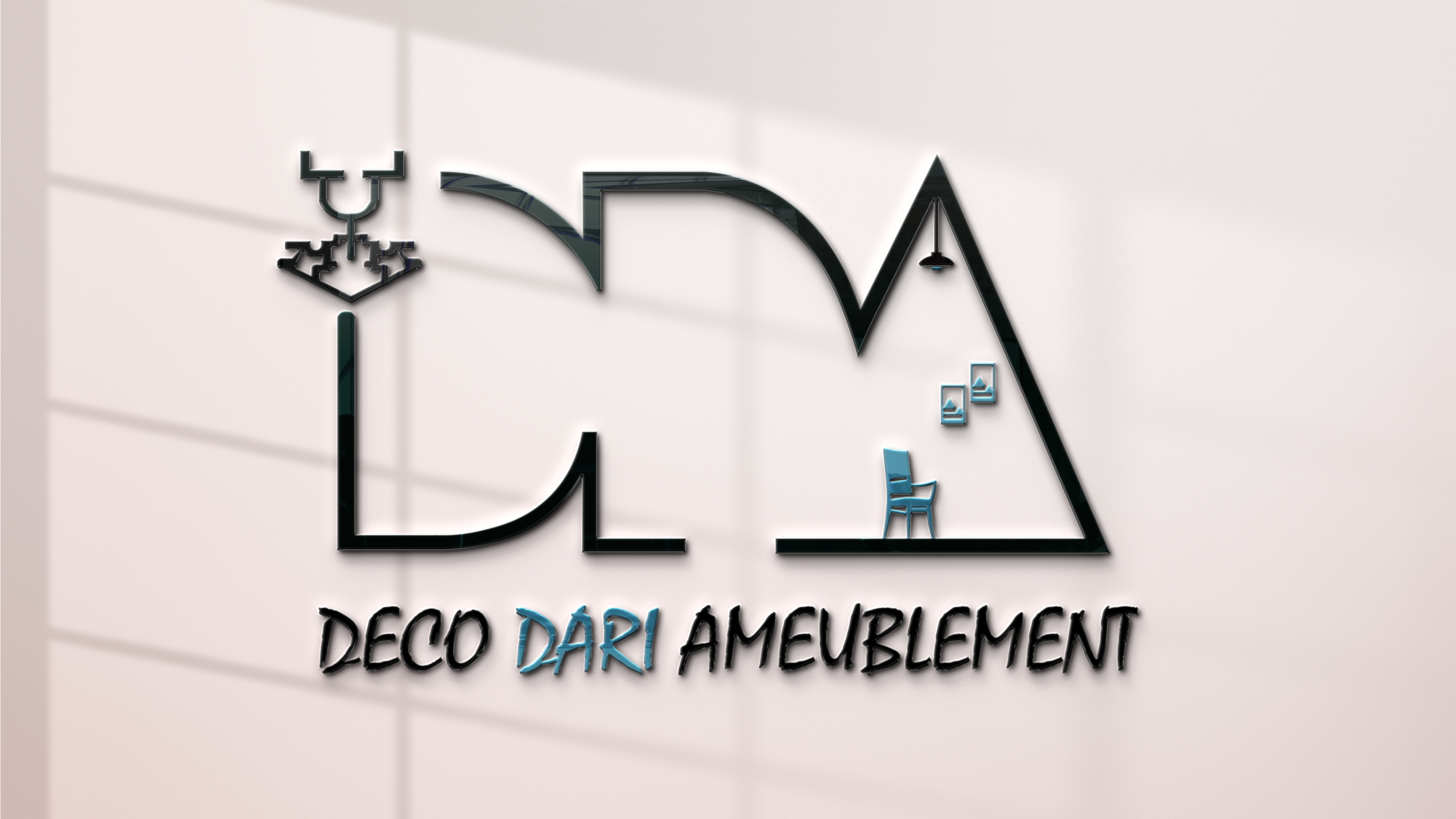 Exemple de design d'intérieur moderne par Deco Dari Ameublement à Marrakech